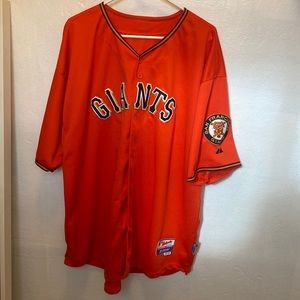 SF Giants jersey authentic buster posey size 56